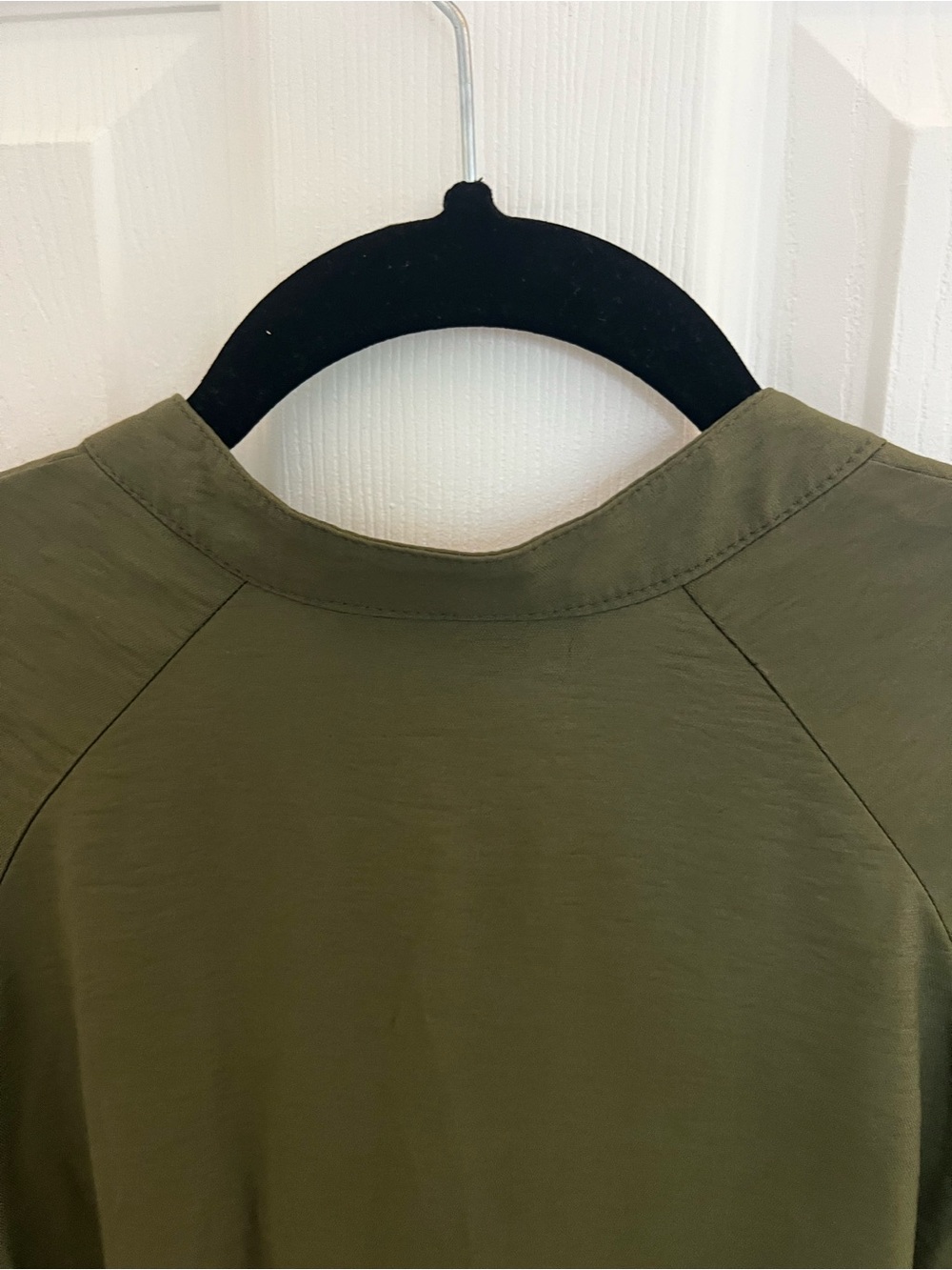 INC International Concepts Olive Green Belted Jumpsuit Romper - Picture 12 of 12